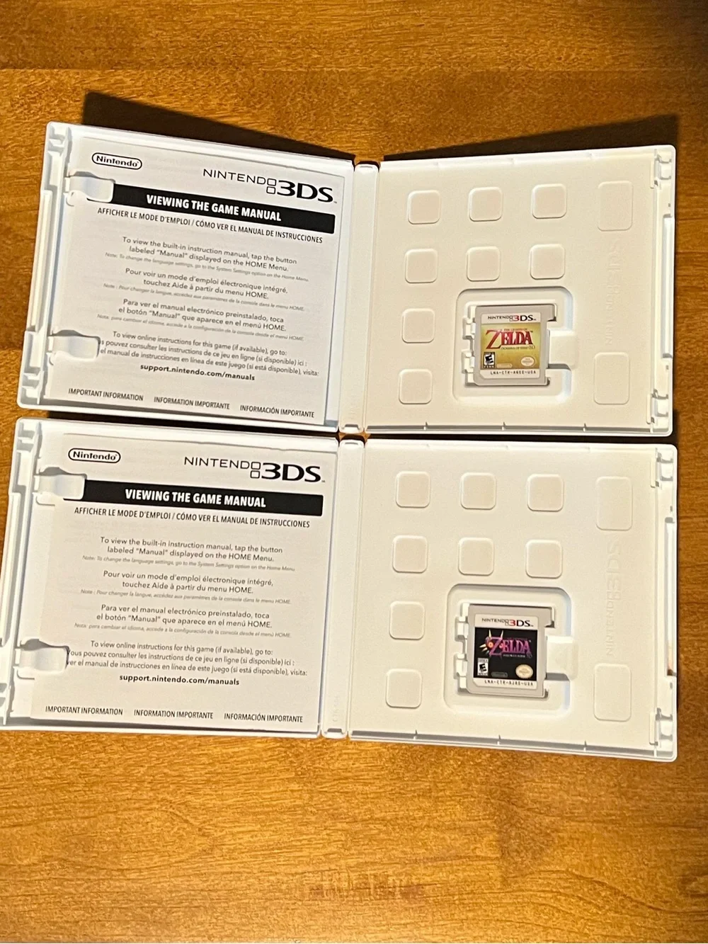 3DS Zelda Game lot (CIB) tested working ocarina majora